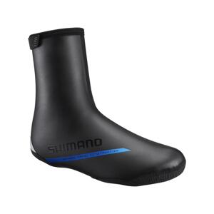 SHIMANO Kerékpáros kamásli cipőre - ROAD THERMAL - fekete