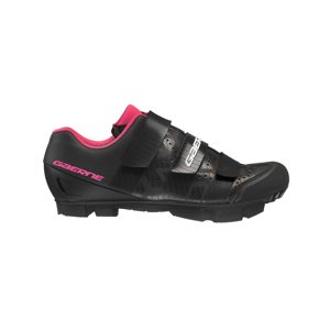 GAERNE Kerékpáros cipő - LASER LADY MTB - fekete/rózsaszín