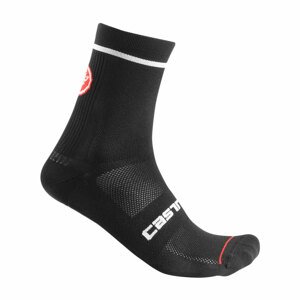 CASTELLI Klasszikus kerékpáros zokni - ENTRATA 9 - fekete
