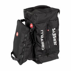 CASTELLI Kerékpáros táska - PRO RACE RAIN - fekete