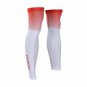 BONAVELO Kerékpáros lábmelegítő - COFIDIS 2020 - piros/fehér