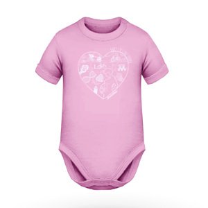 gyermek rugdalózó - BABY CYCLING LOVER - rózsaszín
