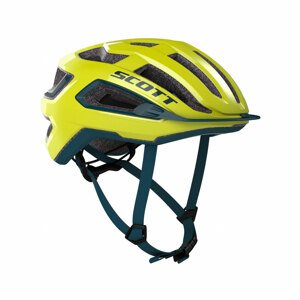 SCOTT Kerékpáros sisak - ARX (CE) - sárga/kék