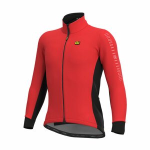 ALÉ Kerékpáros dzseki béléssel - FONDO WINTER - fekete/piros