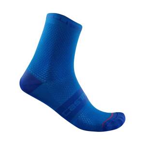 CASTELLI Klasszikus kerékpáros zokni - SUPERLEGGERA T 12 - kék