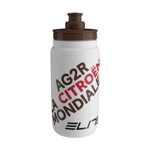 ELITE Kerékpáros palack vízre - FLY AG2R 550ml - fehér/barna