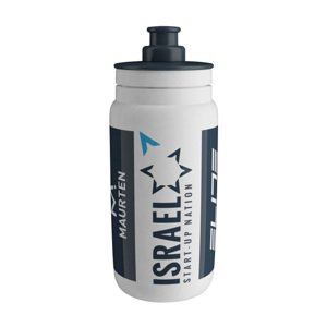 ELITE Kerékpáros palack vízre - FLY ISRAEL 550ml - világoskék/fehér