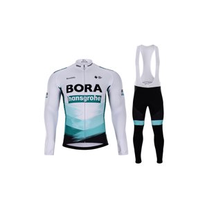 BONAVELO Kerékpáros téli szett - BORA 2021 WINTER - zöld/fekete/fehér