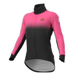ALÉ Kerékpáros dzseki béléssel - PR-S GRADIENT LADY - fekete/rózsaszín