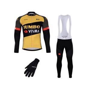 BONAVELO Kerékpáros mega szett - JUMBO-VISMA 2021 WNT - sárga/fekete
