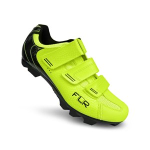 FLR Kerékpáros cipő - F55 MTB - sárga/fekete