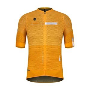 GOBIK Rövid ujjú kerékpáros mez - CARRERA 2.0 MANGO - narancssárga