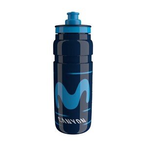 ELITE Kerékpáros palack vízre - FLY MOVISTAR 750ml - kék