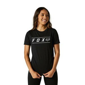 FOX Rövid ujjú kerékpáros póló - PINNACLE LADY - fekete