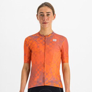 SPORTFUL Rövid ujjú kerékpáros mez - ROCKET - narancssárga