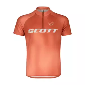 SCOTT Rövid ujjú kerékpáros mez - RC PRO JR - narancssárga