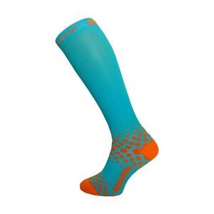 HAVEN Kerékpáros térd zokni - EVOTEC COMAX - narancssárga/kék