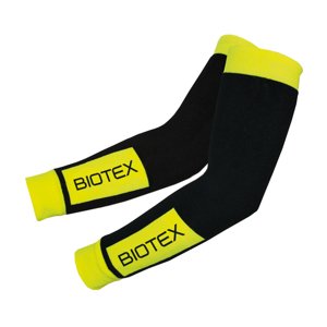 BIOTEX Kerékpáros karmelegítő - THERMAL - fekete/zöld/sárga