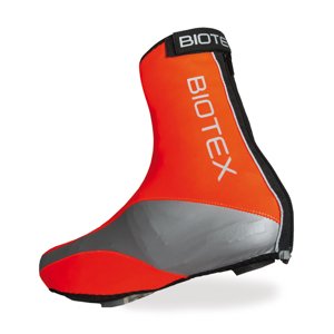 BIOTEX Kerékpáros kamásli cipőre - RAIN - ezüst/narancssárga