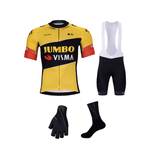 BONAVELO Kerékpáros mega szett - JUMBO-VISMA 2023 - fekete/sárga
