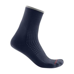 CASTELLI Klasszikus kerékpáros zokni - PREMIO - kék