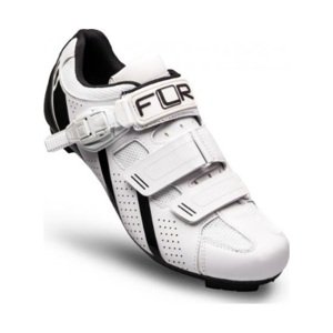 FLR Kerékpáros cipő - F15 - fehér/fekete