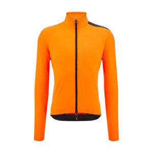SANTINI Kerékpáros dzseki béléssel - ADAPT MULTI - narancssárga