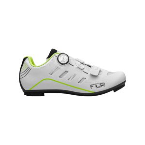 FLR Kerékpáros cipő - F22 - fehér/sárga