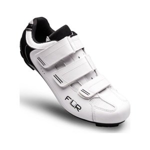 FLR Kerékpáros cipő - F35 - fehér/fekete