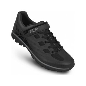 FLR Kerékpáros cipő - REXSTON - fekete/szürke