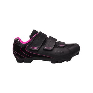 FLR Kerékpáros cipő - F55 MTB - fekete/rózsaszín