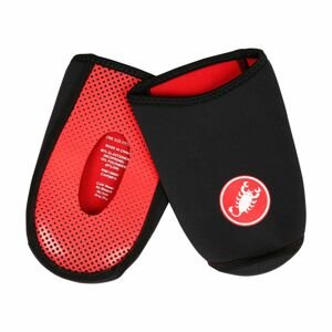 CASTELLI Kerékpáros kamásli cipőre - TOE THINGY 2 - piros/fekete