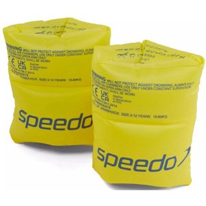 Speedo roll up armbands yellow