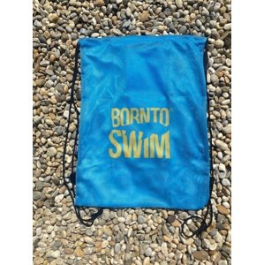 úszózsák borntoswim mesh bag 1 kék/sárga