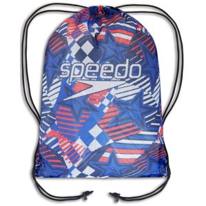 Speedo printed mesh bag kék/piros