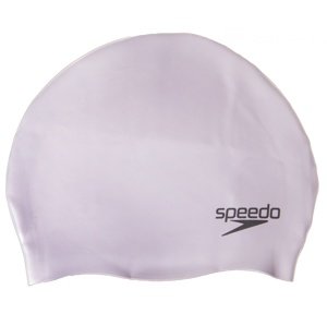 Speedo plain moulded silicone cap