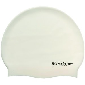 úszósapka speedo plain flat silicon cap fehér