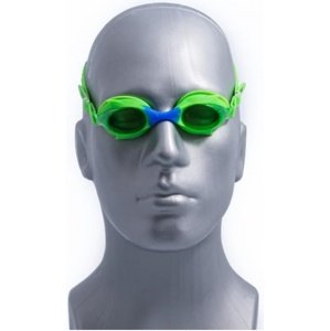 Gyermek úszószemüveg borntoswim fish junior swim goggles zöld/kék