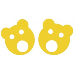 Karúszók matuska dena bear rings 160x27mm sárga