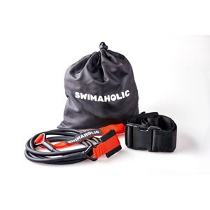 Erősítő gumi úszóknak swimaholic safety cord short belt