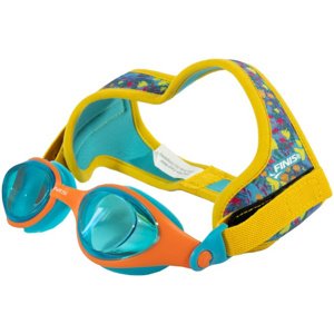 úszószemüveg finis dragonflys goggles kék/narancssárga
